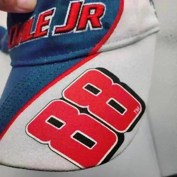 Genuine Dale Earnhardt Jr. #88 NASCAR Sun Tennis Visor Hat Cap, Chase Authentics - Picture 8 of 11